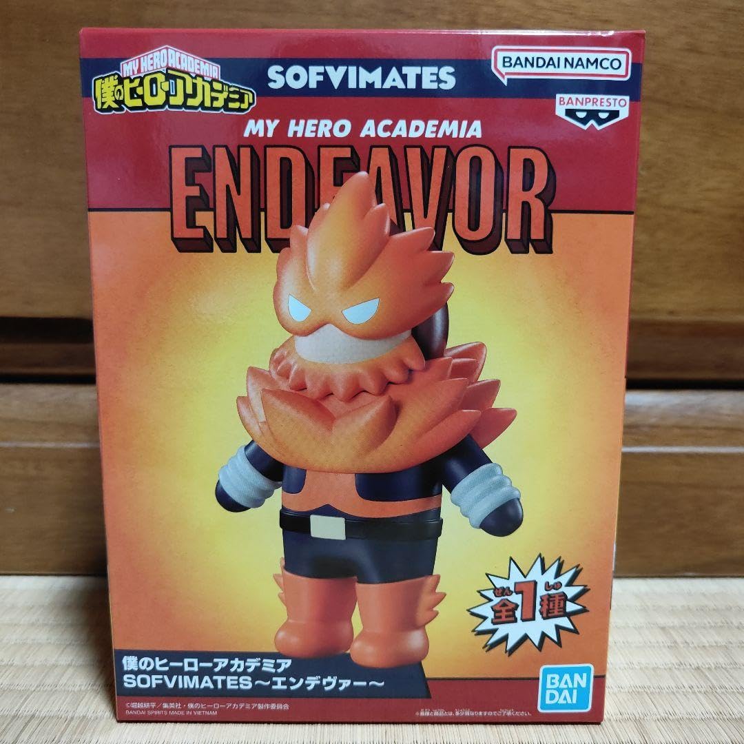 【僕のヒーローアカデミア SOFVIMATES フィギュア】エンデヴァー　オール 2025年最新】僕のヒーローアカデミア SOFVIMATES～エンデヴァー